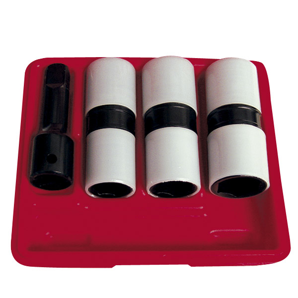 3pc 1/2" Drive Thin Wall Flip Impact Socket Set 3pc 1/2" Drive Thin Wall Flip Impact Socket Set